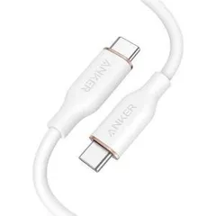 【新品・2営業日で発送】ANKER アンカー Anker PowerLine III Flow USB-C ＆ USB-C ケーブル Anker絡まないケーブル USB PD対応 シリコン素材採用100W Galaxy ...