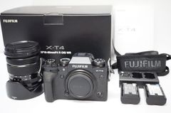 FUJIFILM X-T4 レンズ2本とL字ブラケット、ストラップ付き - メルカリ