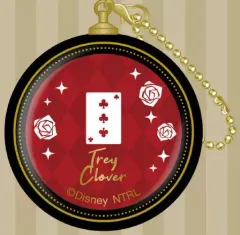 【中古】雑貨 トレイ・クローバー 「ディズニー ツイステッドワンダーランド ガラスチャームA」