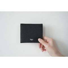 HushTug ピュアシュリンクレザー マネークリップ ブラック - メルカリ