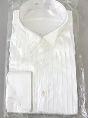 【 未開封未使用　美品 ウィングカラーシャツ ドレスシャツ 白Size 4L(首回り46)】