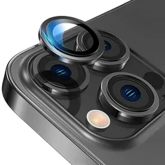 iPhone 14Pro 14ProMax シルバー カメラ レンズ カバー フィルム 強化 ガラス 9H 保護 シート 防水 耐衝撃 反射防止