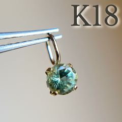 K18YG モアッサナイトダイヤモンド H&C 0.25ct ペンダントトップ
