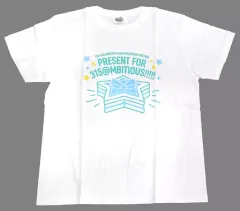 【中古】衣類 ロゴ 公式Tシャツ ホワイト Sサイズ 「THE IDOLM＠STER SideM PRODUCER MEETING PRESENT FOR 315＠MBITIOUS!!!!!」
