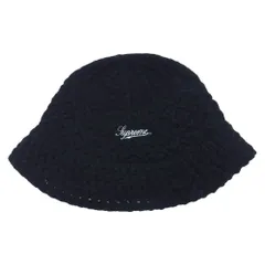 Supreme シュプリーム 帽子 22AW Mohair Crochet Crusher モヘアニット クルーザー ハット ブラック系【中古】のサムネイル