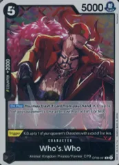 【中古】ONE PIECEカードゲーム OP08-091[R]：Who’s.Who/フーズ・フー
