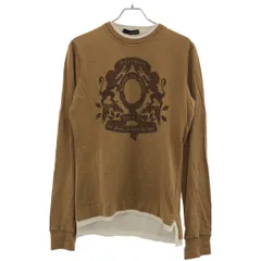 DSQUARED2 ディースクエアード 2006AW ダメージ加工 ロングスリーブTシャツ  ブラウン Mのサムネイル