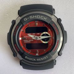 稼働中CASIO G-SHOCK アナデジ 赤文字盤 美品 - メルカリ