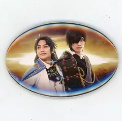 【中古】バッジ・ピンズ(男性) 橋本祥平(太鼓鐘貞宗)＆東啓介(燭台切光忠) トレーディング缶バッジ 「舞台『刀剣乱舞』義伝 暁の独眼竜」