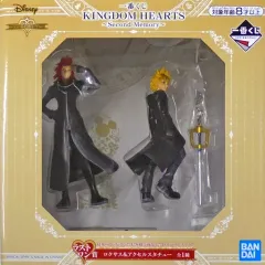 キングダムハーツ 一番くじ ロクサス＆アクセル スタチュー ラストワン賞 キングダムハーツ ロクサス＆アクセル フィギュア 一番くじ
