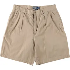 古着 ラルフローレン Ralph Lauren POLO by Ralph Lauren TYLER SHORT ツータック チノショーツ ショートパンツ メンズw33相当/eaa577620