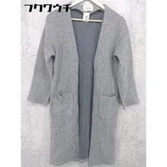 ◇ Jines ジネス 長袖 カーディガン グレー レディース 【1002801951146】