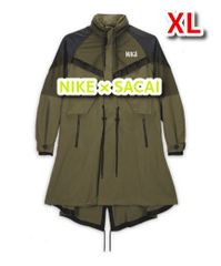 NIKE×sacaiメンズトレンチジャケット カーキsize XL/モッズコート