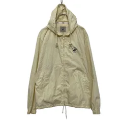 BEVERLY HILLS POLO CLUB ジャケット L アイボリー バックプリント フルジップ 薄手 古着卸 アメリカ仕入 a610-6284のサムネイル