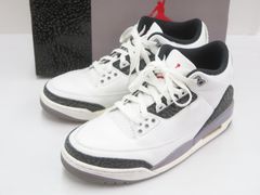NIKE ナイキ CT8532-106 AIR JORDAN 3 RETRO Cement Grey スニーカー　27㎝