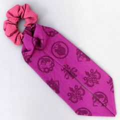 [Used] Accessory (Non-metallic) Pokemon Emblem Kitakami Village Ribbon Scrunchie "Pokémon Scarlet Violet Zero's Treasure" Pokémon Center Limited
