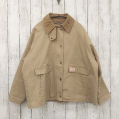 【 classicalelf 】クラシカルエルフ Java ジャバコラボ 裏地キルティングコットンワークカバーオール ベージュ