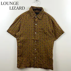 LOUNGE LIZARD JAPAN archive LINEN all pattern S/S shirts 1 ラウンジリザード 総柄 リネン 麻 半袖シャツ y2k 平成 日本製 アーカイブのサムネイル