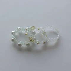 ビーズリング　3本セット