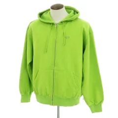 【中古】シュプリーム Supreme 2024年春夏 Overdyed Small Box Zip Up Hooded Sweatshirt ジップアップ パーカー ライトグリーン【サイズL】【メンズ】