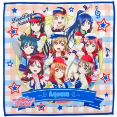 【中古】タオル・手ぬぐい(キャラクター) Aqours 「セガコラボカフェ ラブライブ!サンシャイン!! The School Idol Movie Over the Rainbow マイクロファイバータオルVol.1」