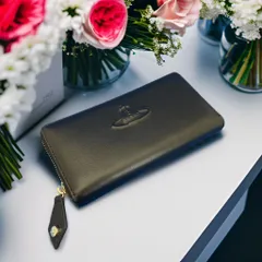 【新品・正規品・お買い得！】ヴィヴィアンウエストウッド 長財布 BLACK 4【値下げOK】