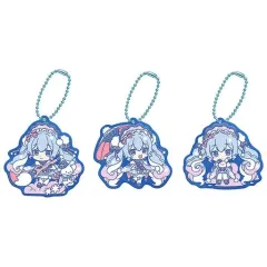 【中古】キーホルダー 全3種セット ラバーマスコット 「ガシャポンくじ 初音ミク 雪ミク2023あそーと」 B賞