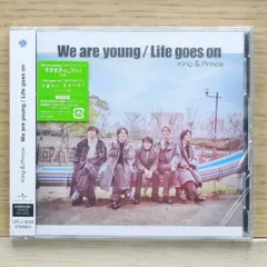 国内盤CD★キングアンドプリンス/King & Prince■ We are young / Life goes on (初回限定盤B)(DVD付) 【UPCJ9039/4988031559000】B23096