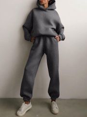 スウェット セットアップ 上下 セット レディース 無地 裏起毛 秋冬 トレーニングウェア ジョガーパンツ おしゃれ 長袖 ジャージ スウェットパンツ スポーツウェア 部屋着 ルームウェア ゆったり 黒 M L XL 2XL 3XL yiying02