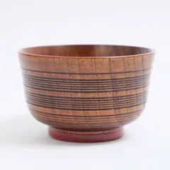 天然木製 お椀 お碗 汁椀 千筋渕 赤 漆塗り おわん スープボウル 木製 食器 味噌汁 おしゃれ 丼 どんぶり お茶碗 鉢 和風