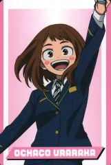 【中古】キャラカード 麗日お茶子 トレーディングカード 「僕のヒーローアカデミア×静岡鉄道」 グッズ購入特典