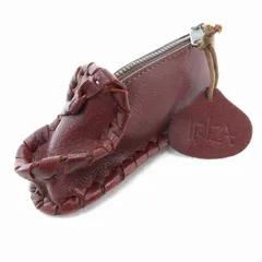 イビサ IBIZA コインケース 小銭入れ 靴型 レザー 茶 ブラウン ■GY18 /TZ