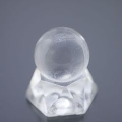 天然本水晶 丸玉 21.6g 25mm 天然石・置物　厄除け 浄化 クリスタルスフィア