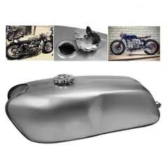 【送料無料】汎用レトロバイク用 RD50 CG125対応 カスタム未塗装タンク