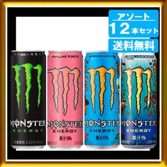【12本】アサヒ [アソートセット]  モンスター エナジー 355ml 12本（各3本 x 4種類）のサムネイル
