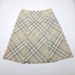 バーバリー ノバチェック スカート ベージュ 40サイズ Burberry
