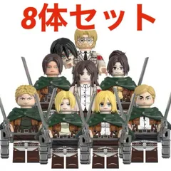 【進撃の巨人】フィギュア＊２体セット 8体セット「進撃の巨人」第2弾フィギュア 進撃 巨人 グッズ