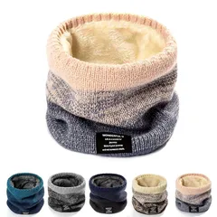 [Petasonien] ネックウォーマー レディース メンズ ネックガード 冬 360°極めた暖かさ ふわふわ裏起毛 厚手 防風防寒 保温 柔らかい 軽量 伸縮性 無地 ネック ゲーター (グラデーション-ピンク)