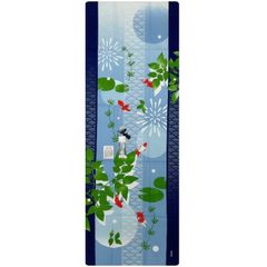 新品未使用品 手ぬぐい【青海波金魚】濱文様 夏ディスプレイ 壁飾り 夏タペストリー 夏壁飾り 夏ウォールデコ 額飾り のれん 外国土産