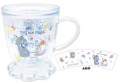 クラ【送料無料】【トムとジェリー】カフェ型グリッターカップ【トム】【ジェリー】【アニメ】【コップ】【マグ】【食事】【食器】【キッチン】【子供】【キッズ】【雑貨】【グッズ】【かわいい】【TE】