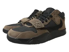 NIKE (ナイキ) ×Travis Scott  (トラヴィススコット) Jordan Jumpman Jack ジャンプマンジャック スニーカー FZ8117-204 26cm US8 ブラウン メンズ/043