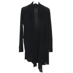 ヨウジヤマモト YOHJI YAMAMOTO カーディガン ドレープ FU-T84-083 ブラック 2 Sサイズ相当 k200325 0524のサムネイル