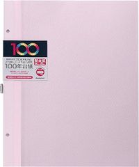 100年台紙 フリー替台紙 ビス式・A4サイズ ピンク [おもちゃ＆ホビー]