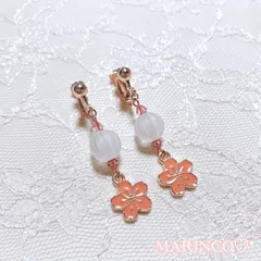 ★SALE★ ピンクゴールド 桜 春 和風 さくらぼんぼり(NO.252)