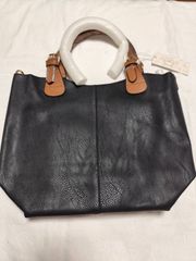 💖大人気！D.KEELY トートバッグ 2WAY　ポーチ付き　ハンドバッグ
