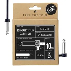 フリーザトーン ソルダーレス6本セット(Lプラグ12P) Free The Tone CU-416用 ソルダーレスプラグ [SL-4L-NI-2P] (L
