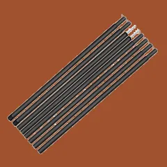 【特価】スチール 2本セット タープポール 3節連結 直径16mm 最長150cm テントポール 分割式 軽量 LENCE コンパクト 持ち運び便利 MOON 収納袋付き TPOLES001のサムネイル