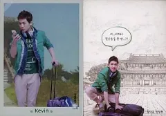 【中古】コレクションカード(男性) ZE：A042[ホロカラーホイルレアカード]：ZE：A/ケビン/ホロカラーホイルレアカード/韓国版 ZE：A スターコレクションカード