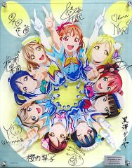 [중고] 잡화 Aqours 레이어드 그래프 [러브라이브! 선샤인!! Aqours First LoveLive! ~Step! ZERO to ONE~] 우라노호시 학원 구매부 상품