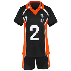 新品 [Formemory] 烏野高校 ハイキューコスプレ衣装Tシャツ ユニフォーム コスプレ 衣装 烏野高校 澤村大地 影山飛雄 日向翔陽 菅原孝支 運動服 バレーボールウエア 半袖 学生制服 コスチューム ユニセックス 5サイズ